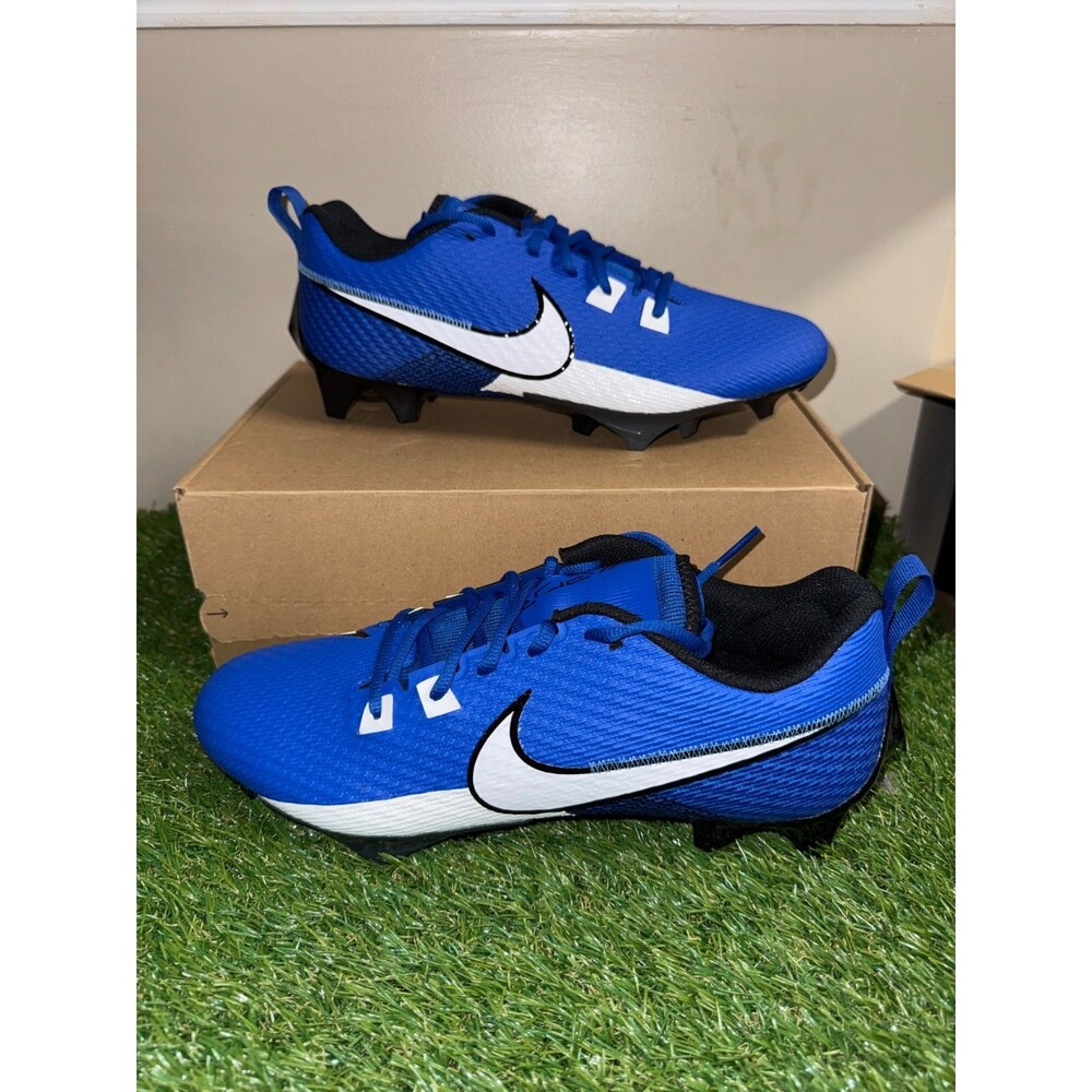 Nike Vapor Edge Speed 360 2 NFL PE Football Cleats DA5455 414 Blue White Men 12